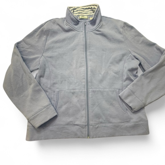 Orvis Jackets & Blazers - Orvis Women's blue Zip-Up Jacket